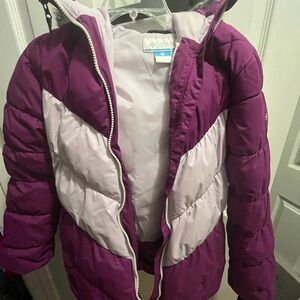 Columbia Kids Large Purple and Pink Jacket